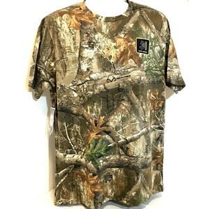Realtree Edge Scent Control Tee Shirt T- Shirt. Size Men’s Large NEW